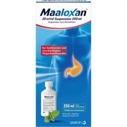 MAALOXAN 25 mVal Suspension 250 ml