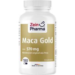 MACA GOLD vegetarische Kapseln plus Zink+Vit.C 180 St.