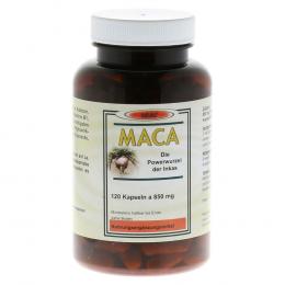 MACA KAPSELN 850 mg Macawurzelpulv.a.Ökoanbau 120 St Kapseln