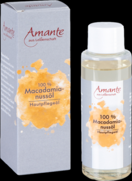 MACADAMIANUSSL 100% rein Hautpflegel Amante 100 ml