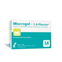 MACROGOL-1A Pharma Plv.z.Her.e.Lsg.z.Einnehmen 10 St.