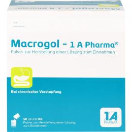 MACROGOL-1A Pharma Plv.z.Her.e.Lsg.z.Einnehmen 50 St.
