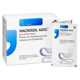 MACROGOL ADGC plus Elektrolyte Plv.z.H.e.L.z.Einn. 20 St Pulver zur Herstellung einer Lösung zum Einnehmen