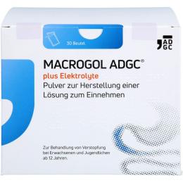 MACROGOL ADGC plus Elektrolyte Plv.z.H.e.L.z.Einn. 30 St.