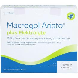 MACROGOL Aristo plus Elektrolyte 13,72 g PLE 10 St.