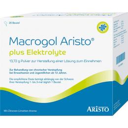 MACROGOL Aristo plus Elektrolyte 13,72 g PLE 20 St.
