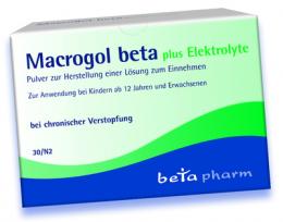 MACROGOL beta plus Elektrolyte Plv.z.H.e.L.z.Einn. 30 St