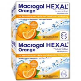 Macrogol HEXAL Orange 100 St Beutel