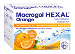 MACROGOL HEXAL Orange Plv.z.Her.e.Lsg.z.Einn.Btl. 20 St