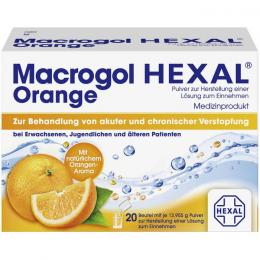 MACROGOL HEXAL Orange Plv.z.Her.e.Lsg.z.Einn.Btl. 20 St.
