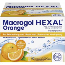 MACROGOL HEXAL Orange Plv.z.Her.e.Lsg.z.Einn.Btl. 50 St.