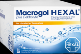 MACROGOL HEXAL plus Elektrolyte Plv.z.H.e.L.z.E. 100 St