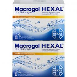 MACROGOL HEXAL plus Elektrolyte Plv.z.H.e.L.z.E. 100 St.