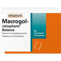MACROGOL-ratiopharm Balance Plv.z.H.e.L.z.Einn. 50 St.