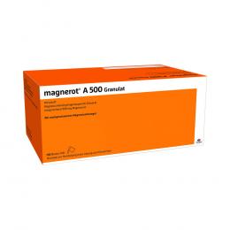 Ein aktuelles Angebot für MAGNEROT A 500 Beutel Granulat 100 St Granulat Nahrungsergänzungsmittel - jetzt kaufen, Marke Wörwag Pharma GmbH & Co. KG.