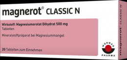 MAGNEROT CLASSIC N Tabletten 20 St