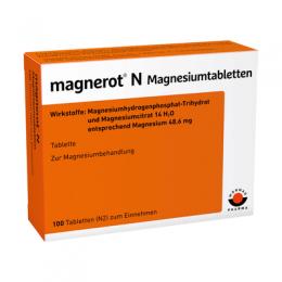 MAGNEROT N Magnesiumtabletten 100 St