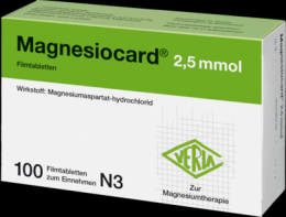 MAGNESIOCARD 2,5 mmol Filmtabletten 100 St