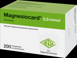 MAGNESIOCARD 2,5 mmol Filmtabletten 200 St