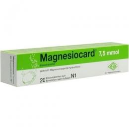 MAGNESIOCARD 7,5 mmol Brausetabletten 20 St.