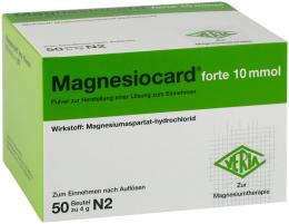 Magnesiocard forte 10 mmol 50 St Pulver zur Herstellung einer Lösung zum Einnehmen