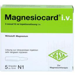 MAGNESIOCARD i.v. Injektionslösung 50 ml