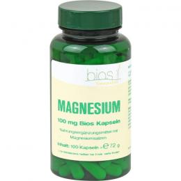 MAGNESIUM 100 mg Bios Kapseln 100 St.