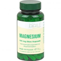 MAGNESIUM 100 mg Bios Kapseln 100 St.