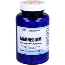 MAGNESIUM 100 mg GPH Kapseln 180 St.