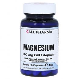 Ein aktuelles Angebot für MAGNESIUM 200 mg GPH Kapseln 60 St Kapseln Multivitamine & Mineralstoffe - jetzt kaufen, Marke Hecht Pharma GmbH.