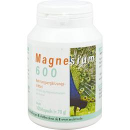 MAGNESIUM 600 Kapseln 100 St. (70 g)