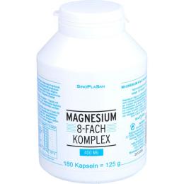 MAGNESIUM 8fach Komplex 400 mg Kapseln 180 St.