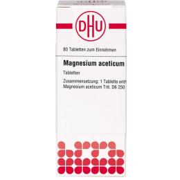 MAGNESIUM ACETICUM D 6 Tabletten 80 St.