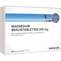 MAGNESIUM BRAUSETABLETTEN 200 mg 60 St. (240 g)