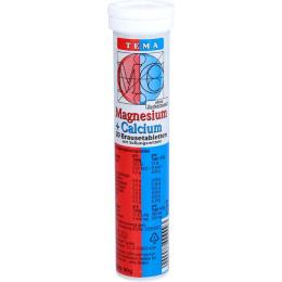MAGNESIUM+CALCIUM Brausetabletten 20 St. (90 g)