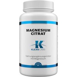 MAGNESIUM CITRAT KLEAN LABS Kapseln 90 St.