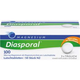 MAGNESIUM DIASPORAL 100 Lutschtabletten 50 St.