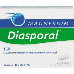 MAGNESIUM DIASPORAL 150 Kapseln 100 St.