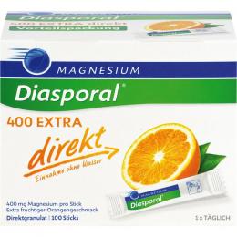 MAGNESIUM DIASPORAL 400 Extra direkt Granulat 100 St.