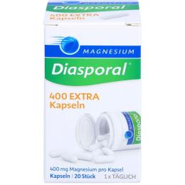 MAGNESIUM DIASPORAL 400 Extra Kapseln 20 St. (16 g)