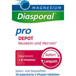 MAGNESIUM DIASPORAL pro B-Vit.DEPOT Musk.+Nerv.Tab 30 St.