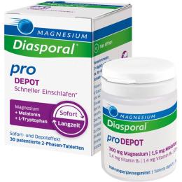 MAGNESIUM DIASPORAL pro DEPOT Schneller Einschlaf. 30 St. (51 g)
