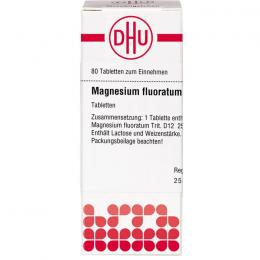 MAGNESIUM FLUORATUM D 12 Tabletten 80 St.