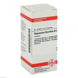 Magnesium fluoratum D6 80 St Tabletten