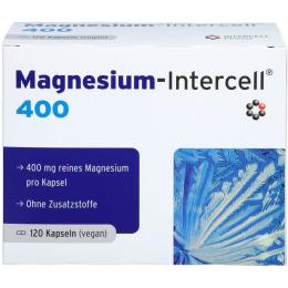 MAGNESIUM-INTERCELL 400 Kapseln 120 St. (93,6 g)