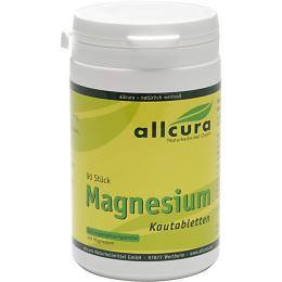 MAGNESIUM KAUTABLETTEN o.Zucker 90 St. (180 g)
