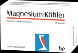 MAGNESIUM KHLER Kapseln 15,2 g