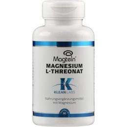 MAGNESIUM L-THREONAT Magtein KLEAN LABS Kapseln 90 St. (76 g)