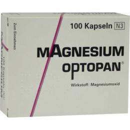 Ein aktuelles Angebot für MAGNESIUM OPTOPAN 100 St Kapseln Mineralstoffe - jetzt kaufen, Marke OPTOPAN Pharma GmbH.