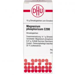 MAGNESIUM PHOSPHORICUM C 200 Globuli 10 g